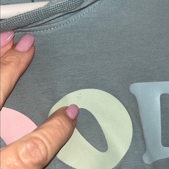 Life is Good Blue Hoodie with Good Vibes Print - Picture 8 of 10